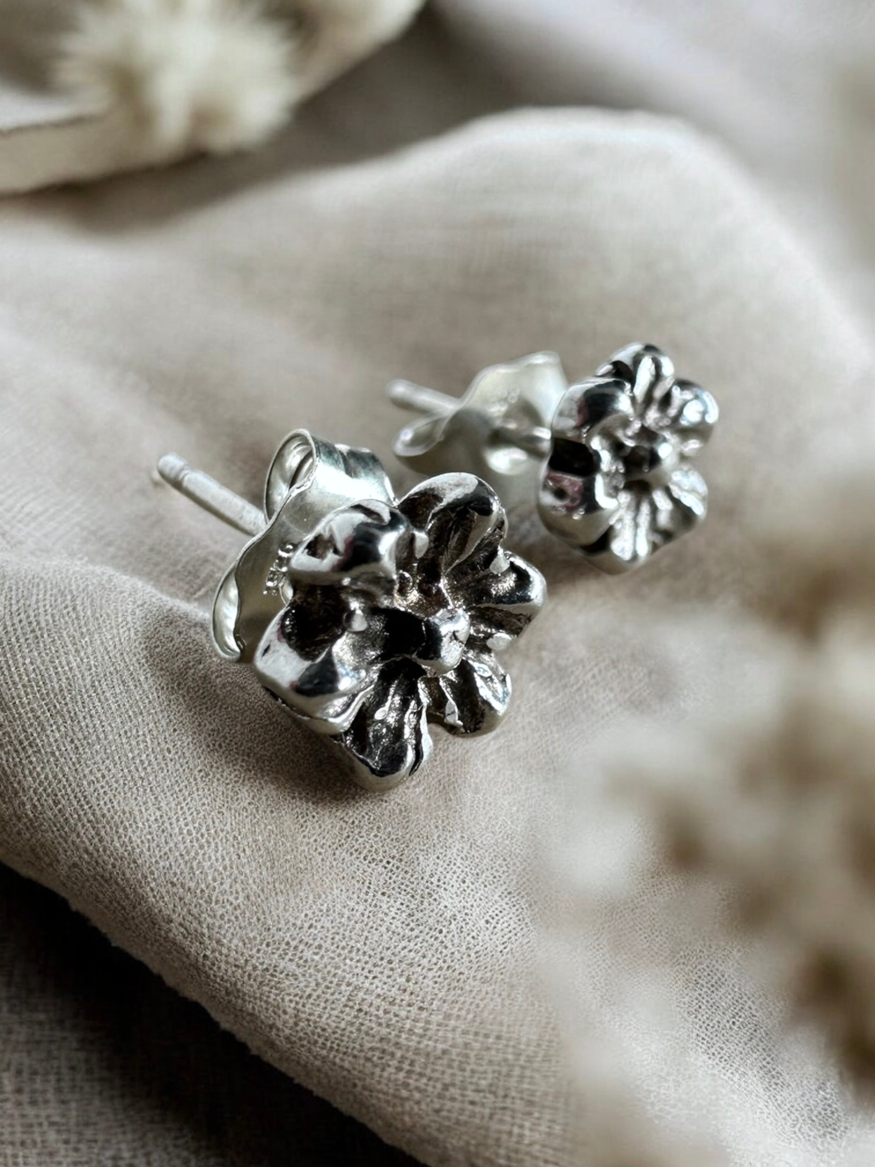 Flower Stud Earrings