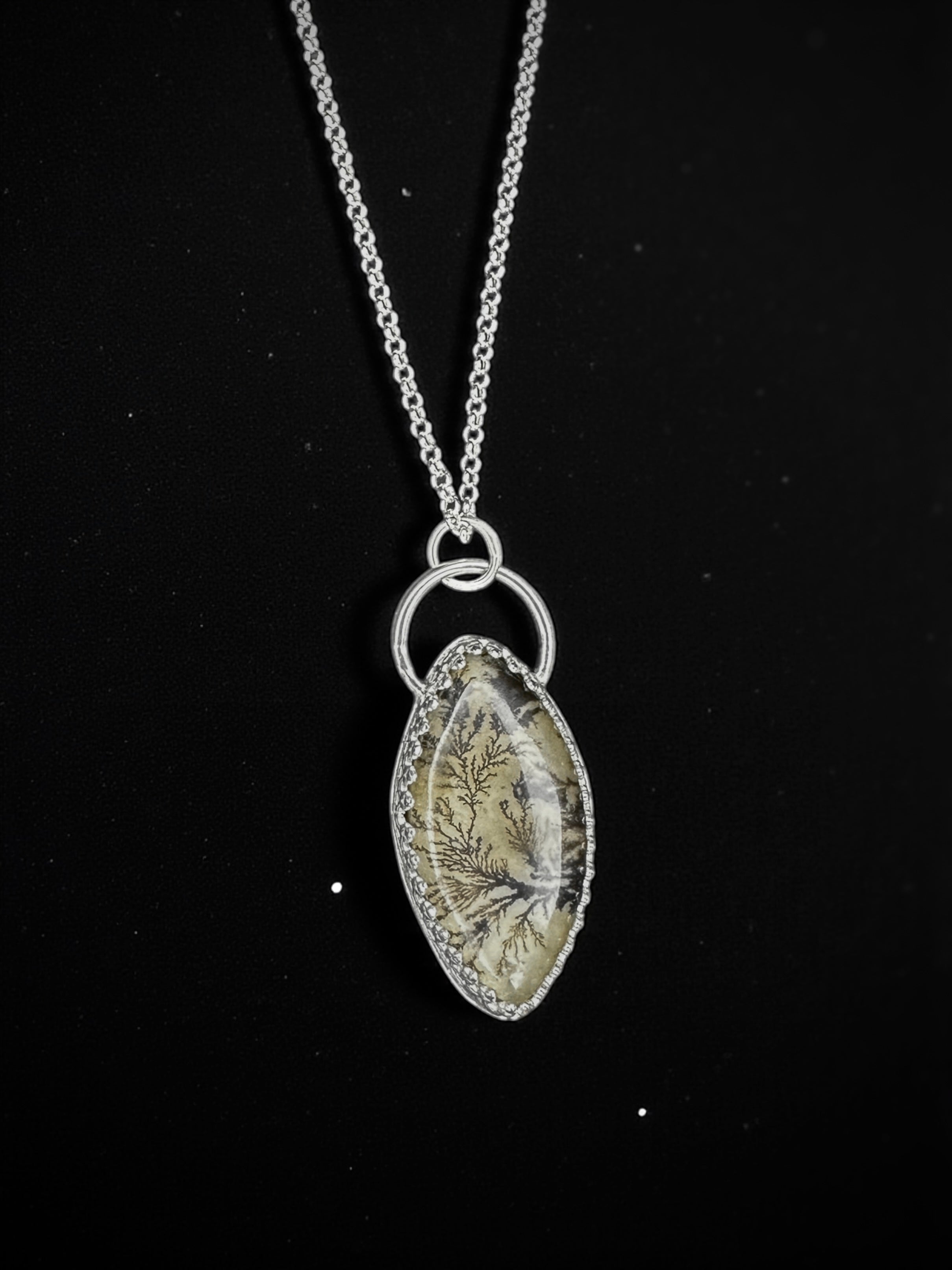 Dendric Agate Pendant