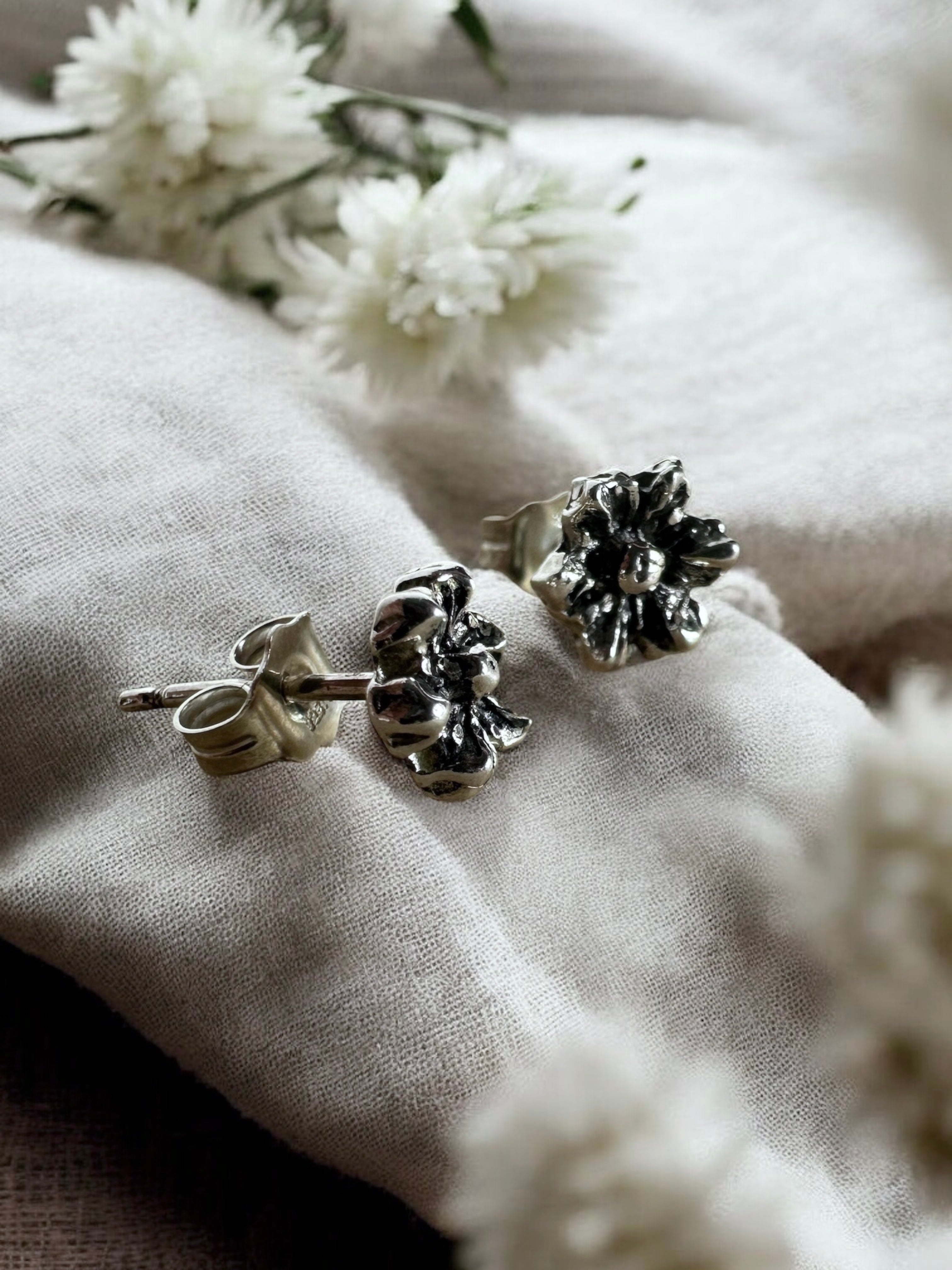 Flower Stud Earrings
