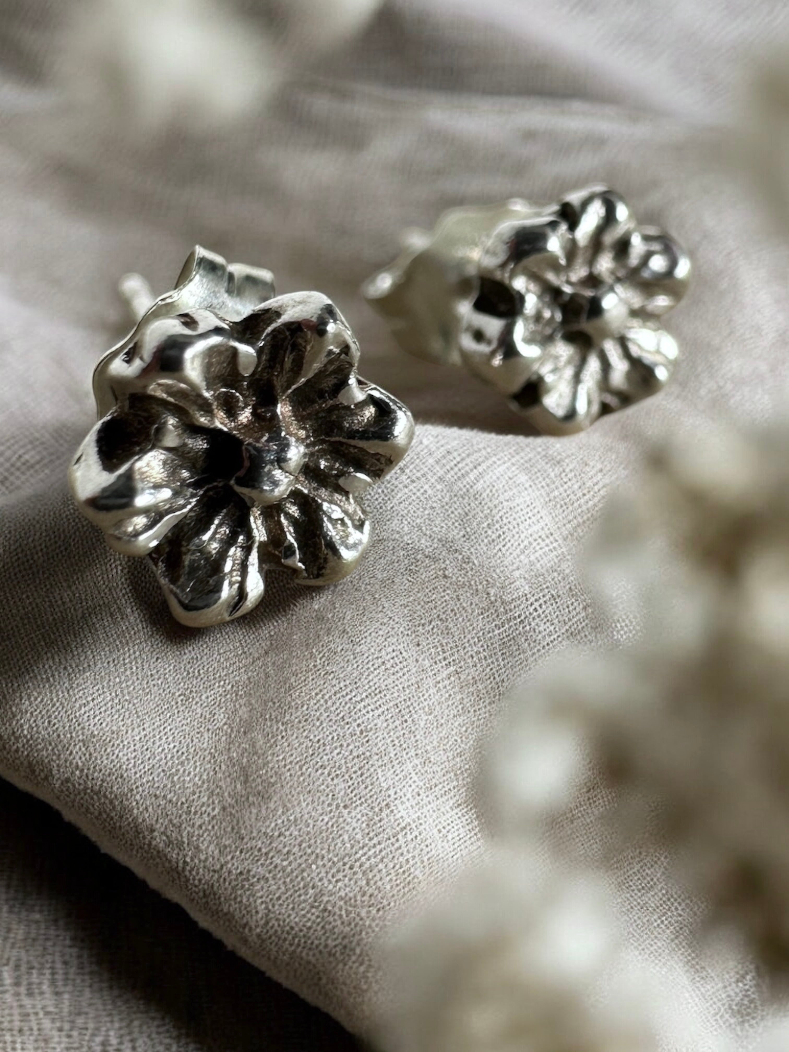 Flower Stud Earrings