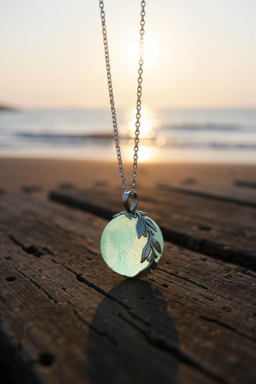 Victorian Codd Marble Pendant