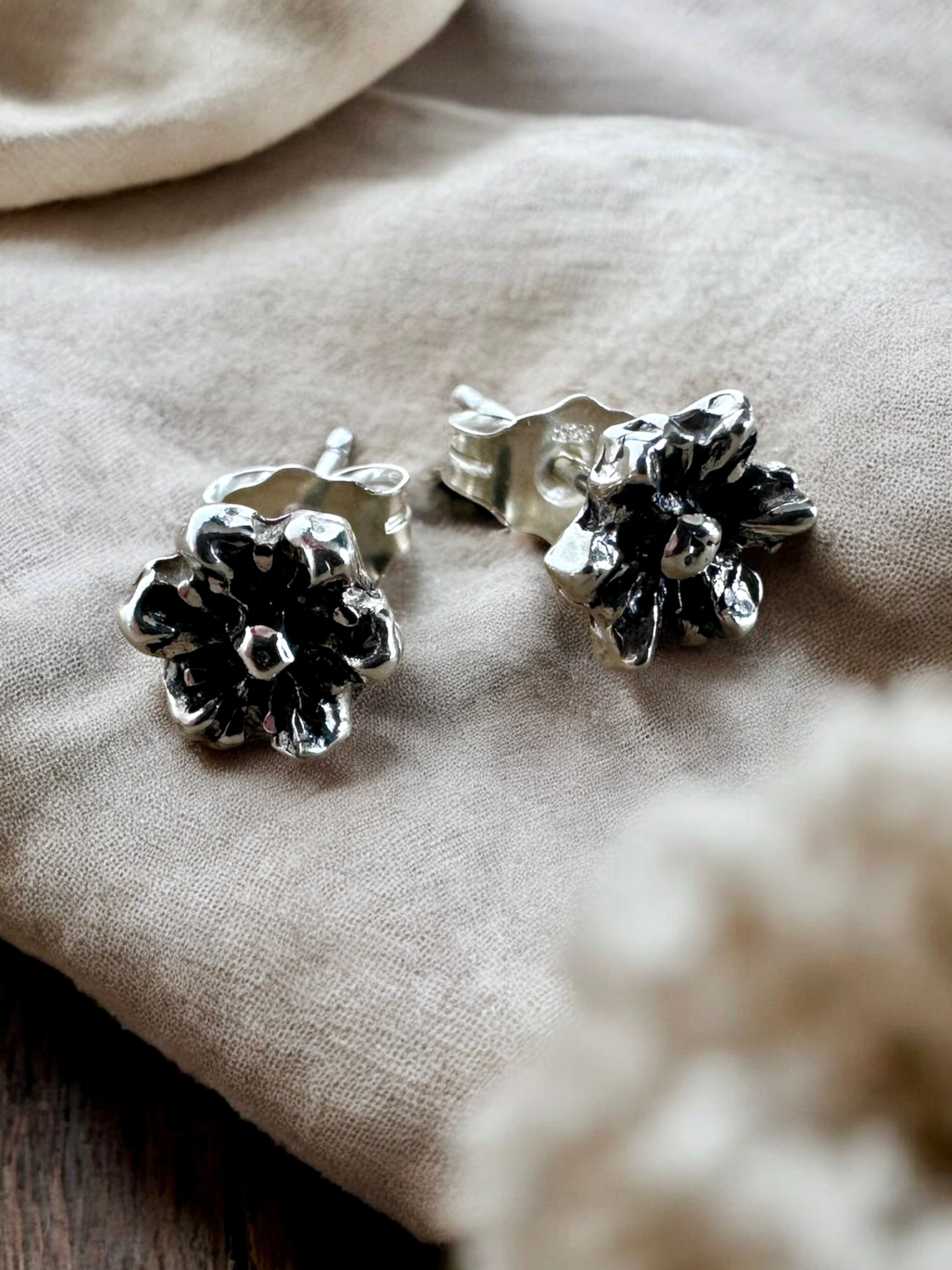Flower Stud Earrings
