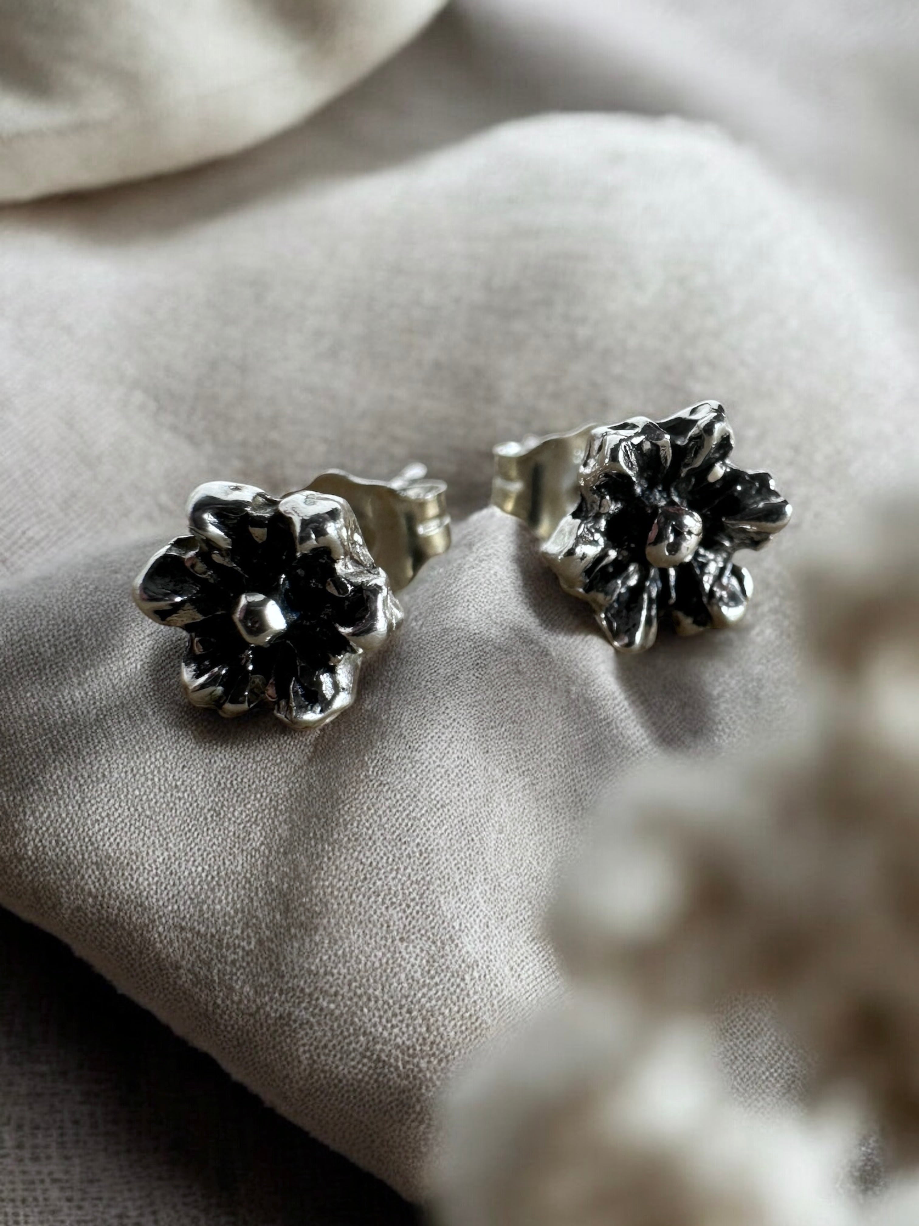 Flower Stud Earrings