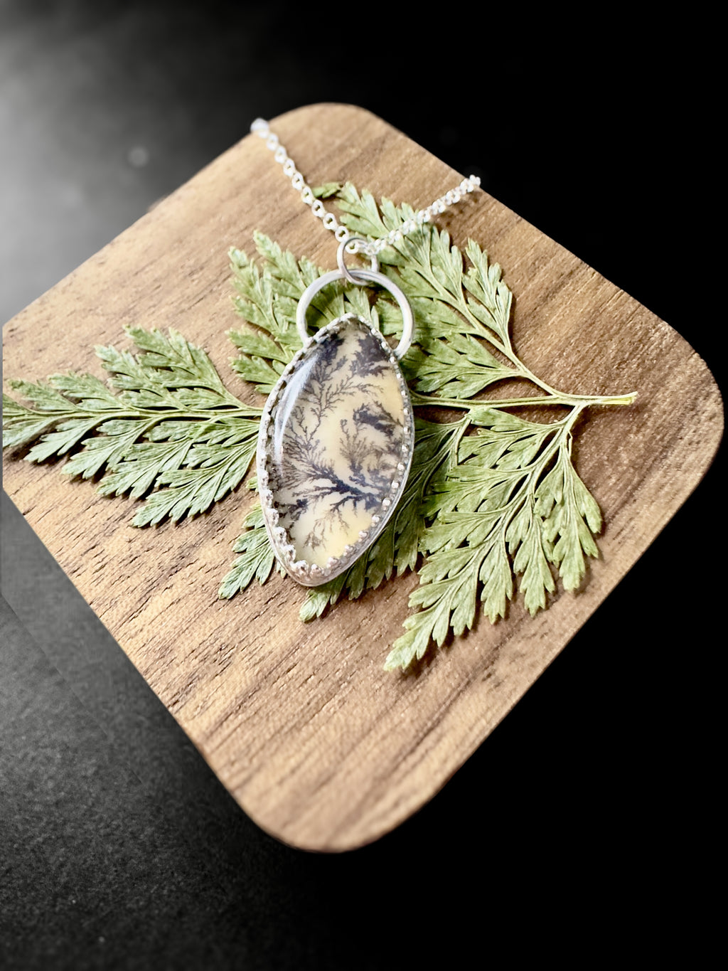 Dendric Agate Pendant