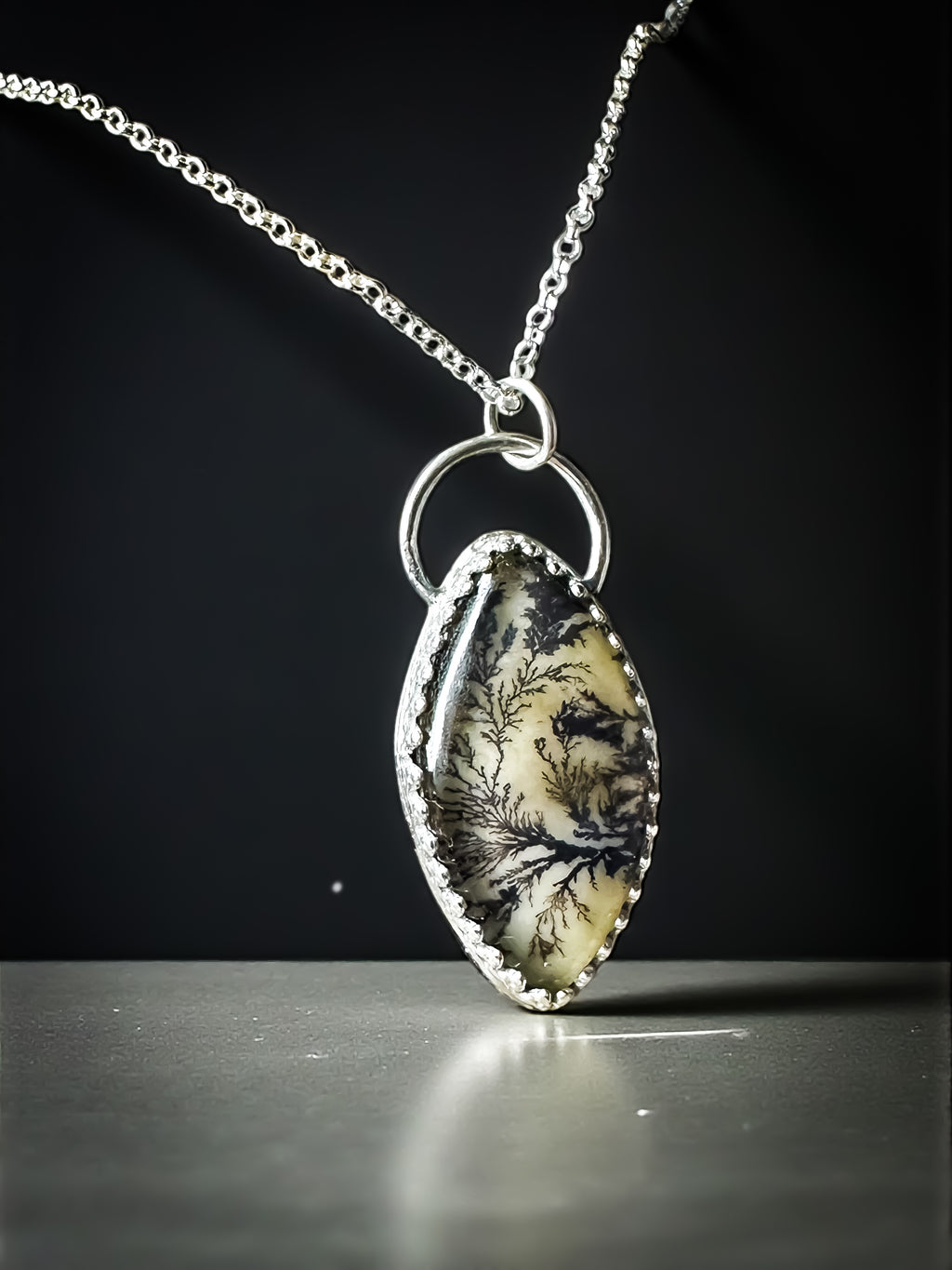 Dendric Agate Pendant