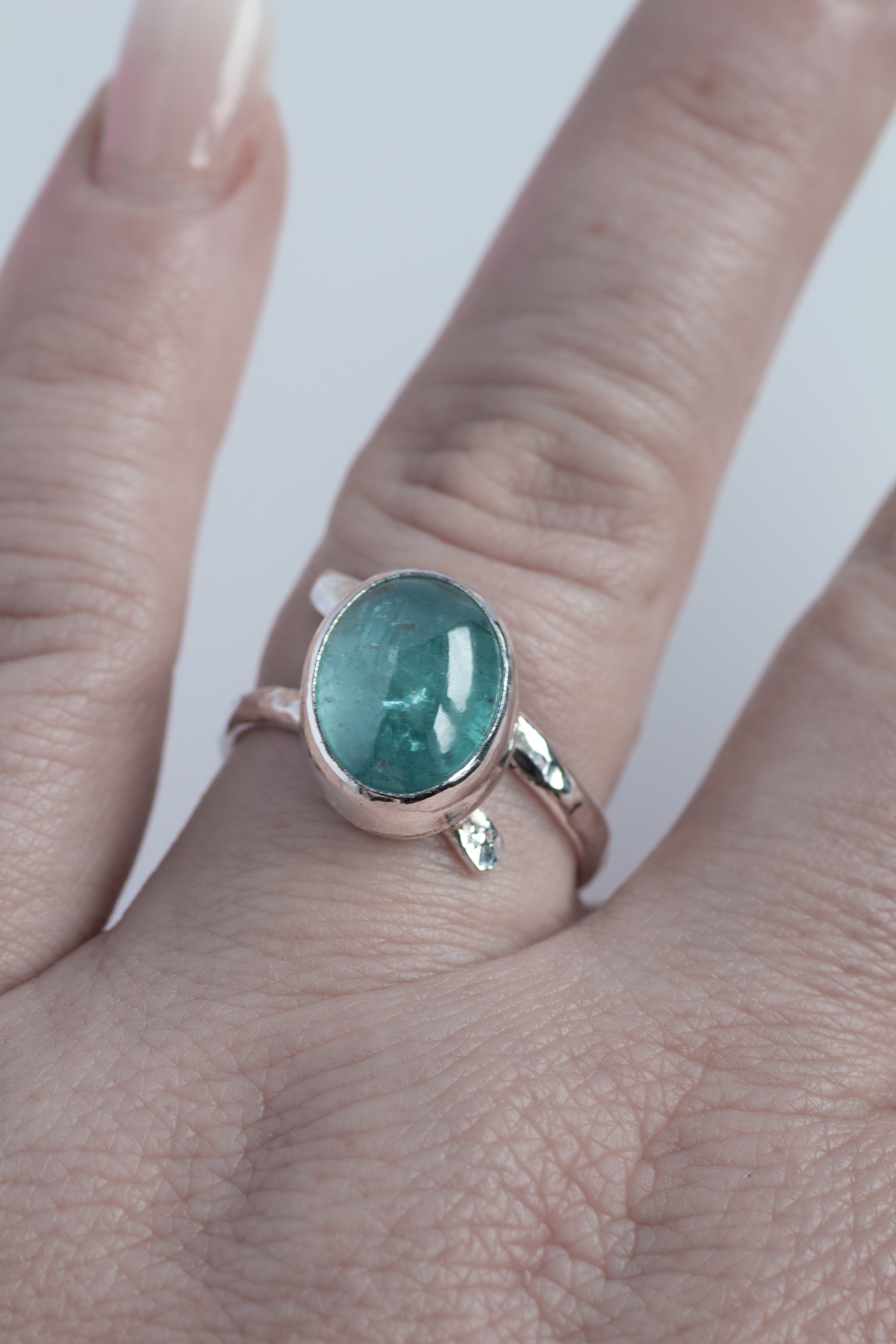 In the Blue Lagoon Ring - Uk size R/S