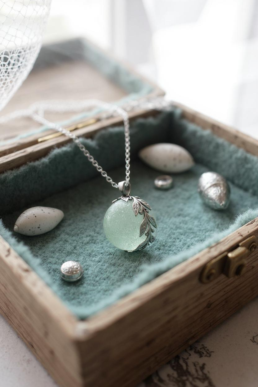 Victorian Codd Marble Pendant