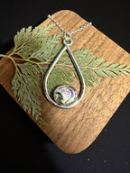 Mother of Pearl Silver Pendant