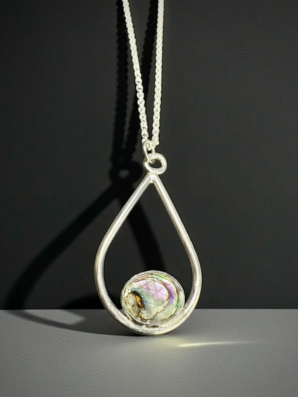 Mother of Pearl Silver Pendant