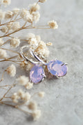 Wisteria Hoop Earrings