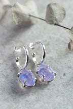 Wisteria Hoop Earrings