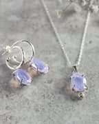 Wisteria Hoop Earrings
