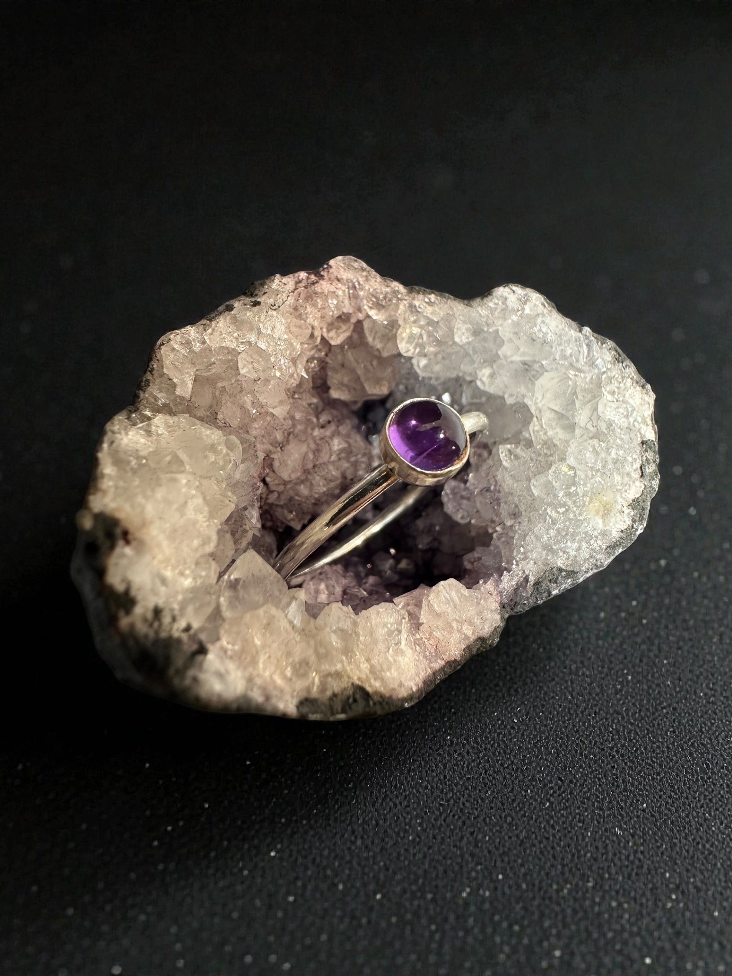 Stacking Gemstone Rings – Sterling Silver