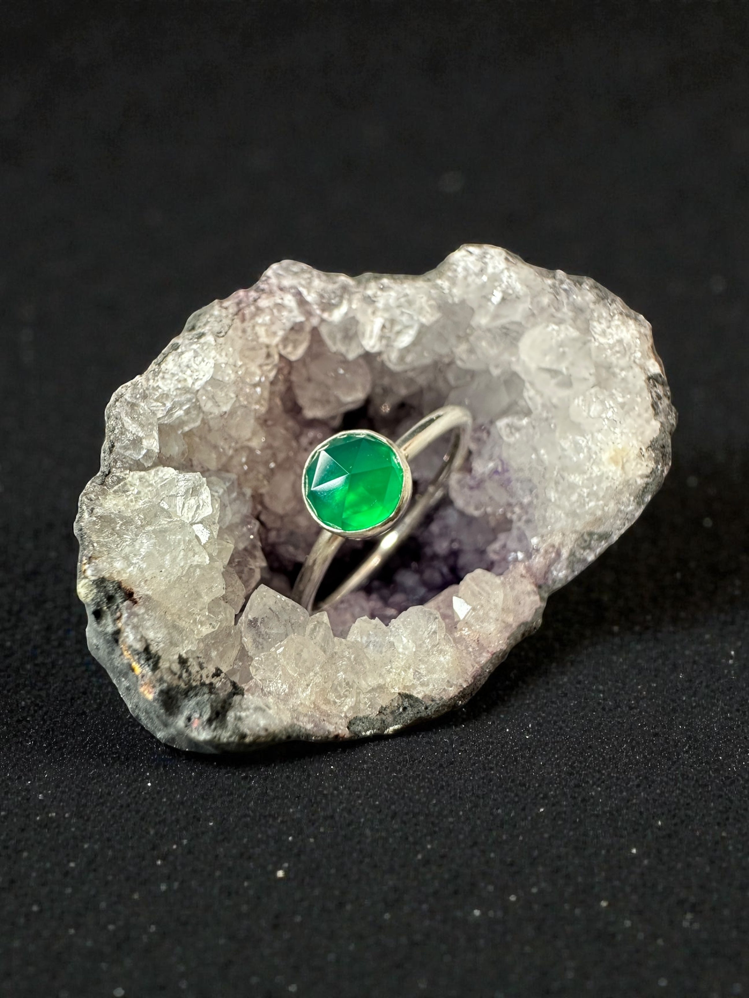 Stacking Gemstone Rings – Sterling Silver