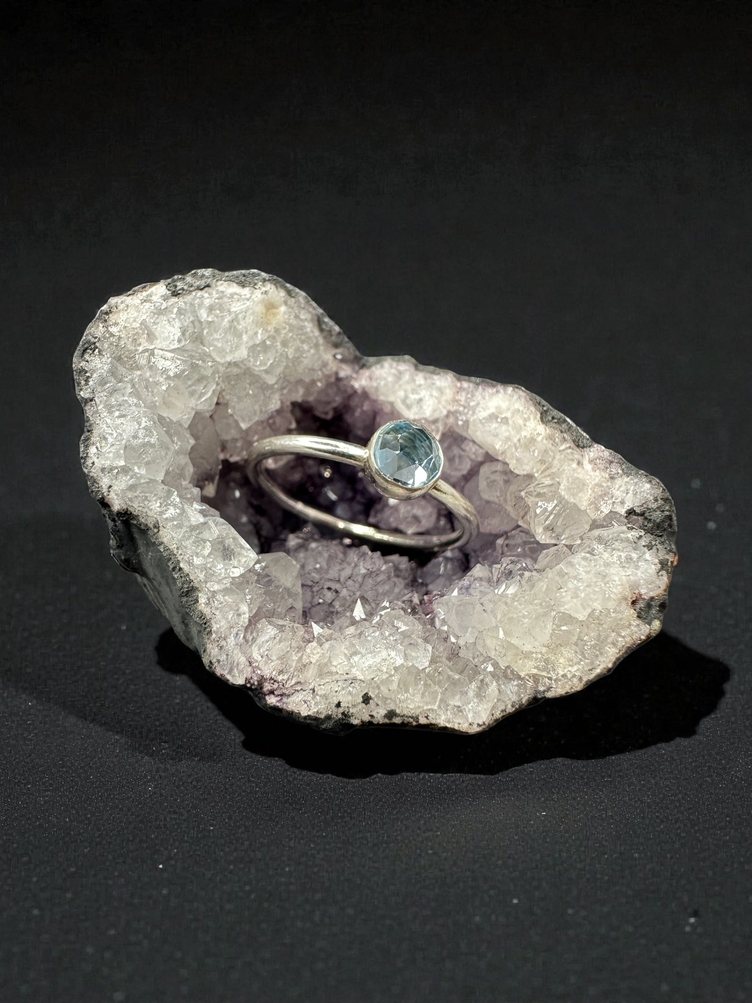 Stacking Gemstone Rings – Sterling Silver