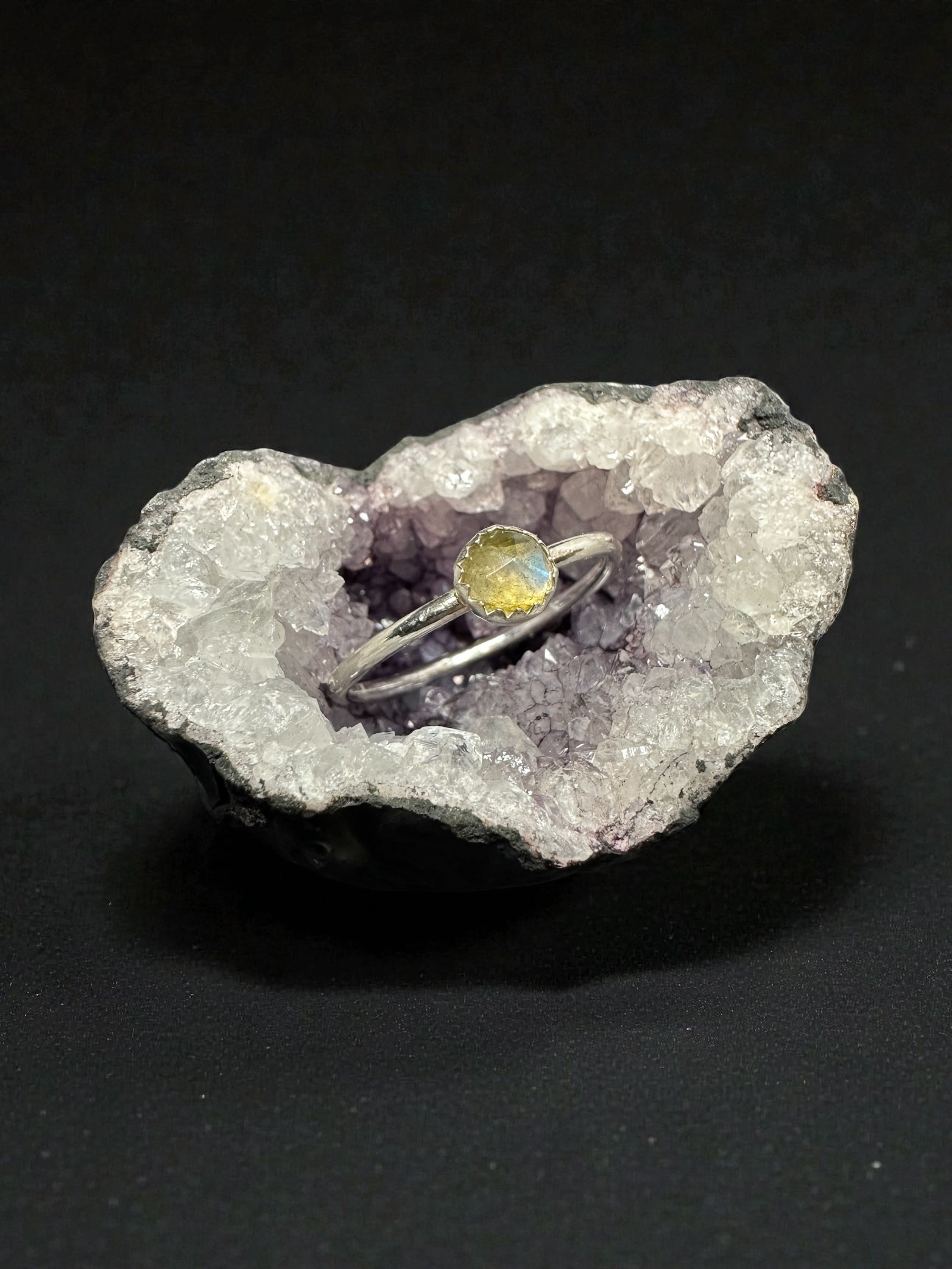 Stacking Gemstone Rings – Sterling Silver