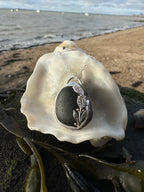 Flowering Tide - Pirate Sea Glass Pendant