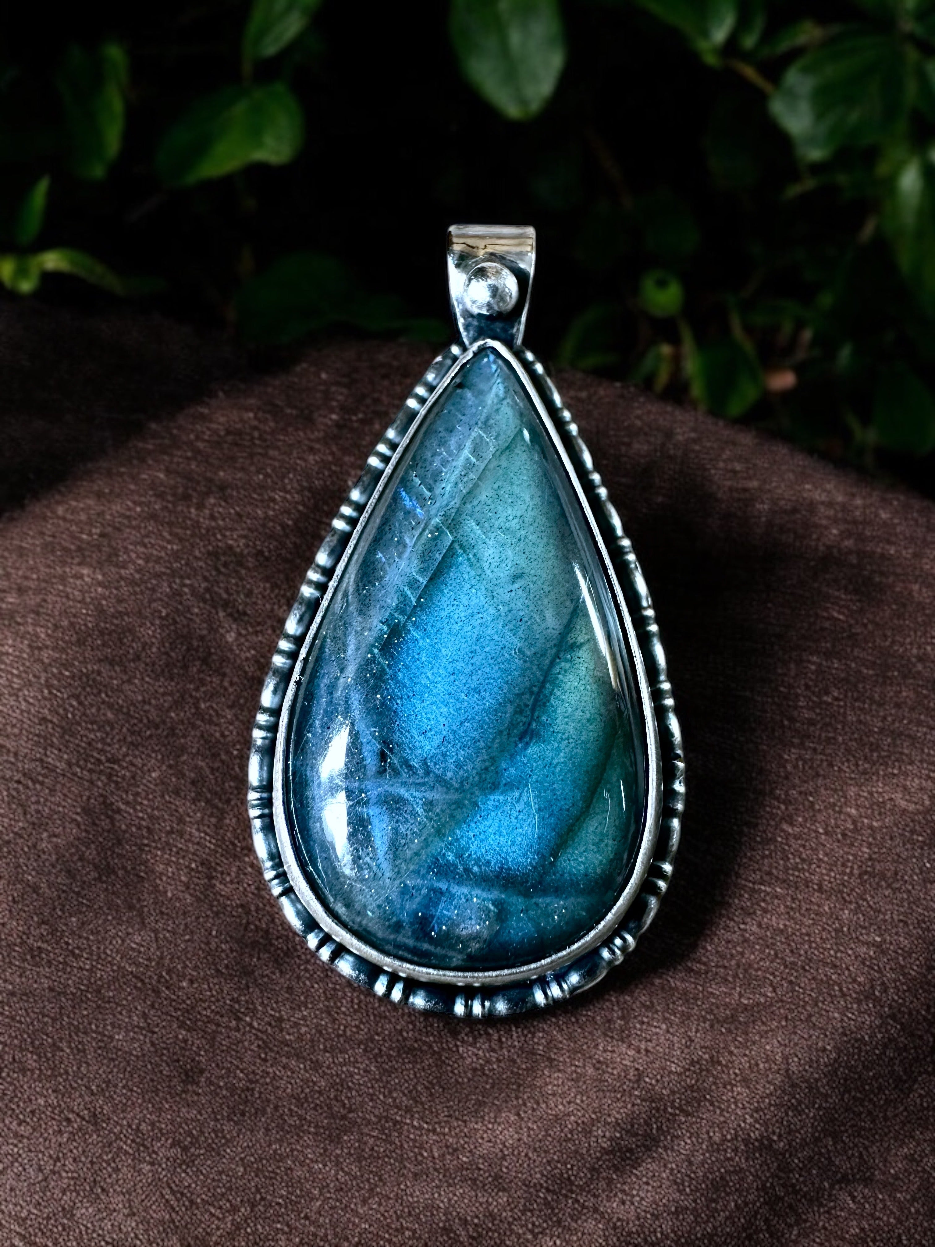 Custom Labradorite Pendant