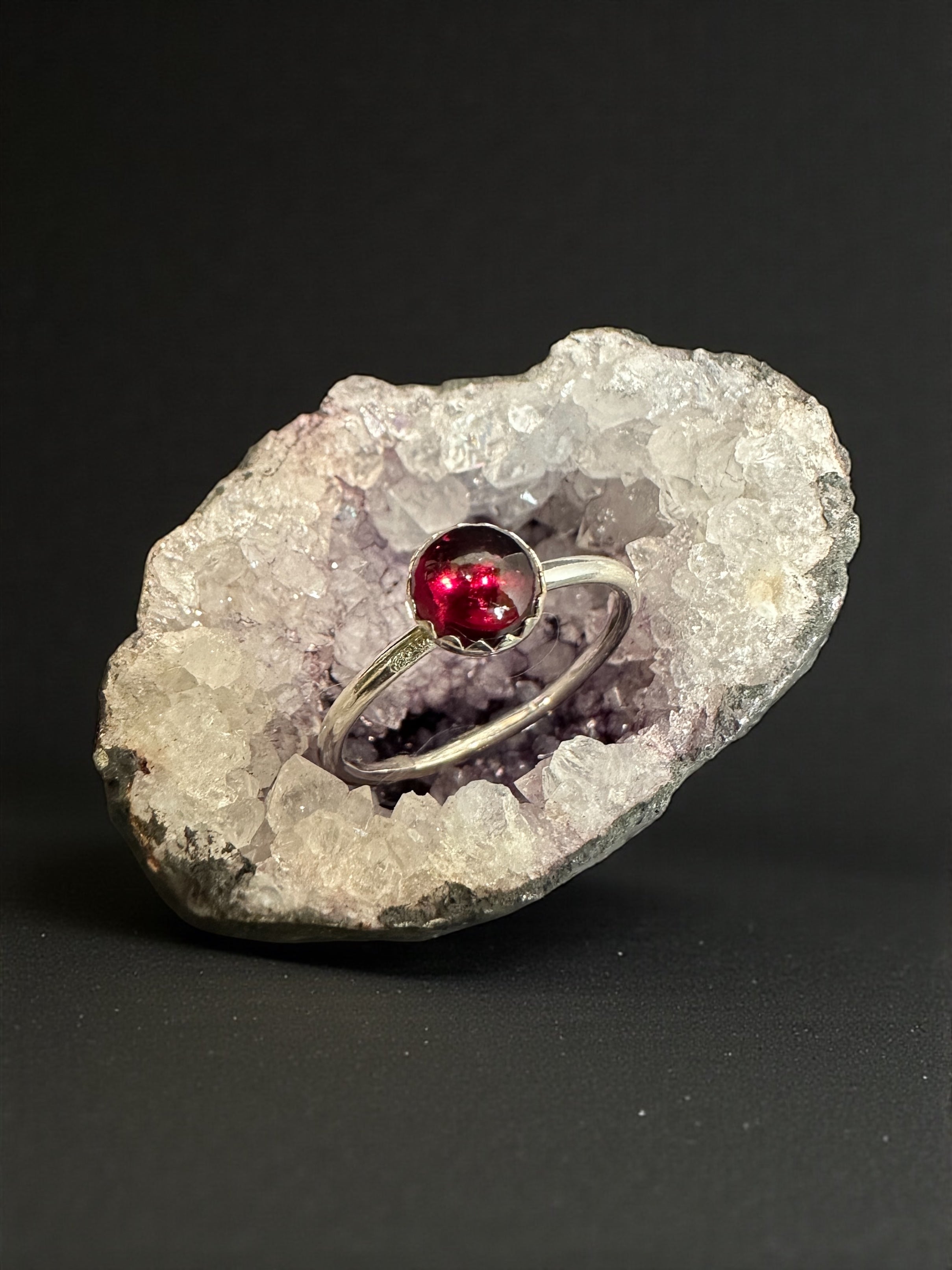 Stacking Gemstone Rings – Sterling Silver